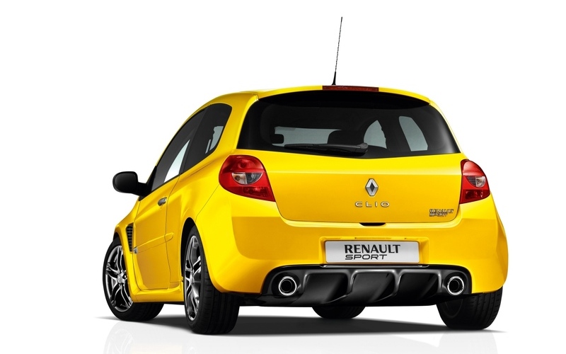 French manufacturer Renault Clio RS 200 model the most powerful model has 