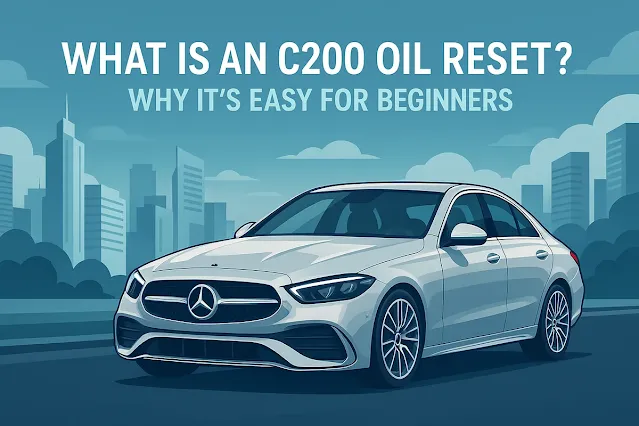 C200のオイルリセットとは？初心者でも簡単にできる理由