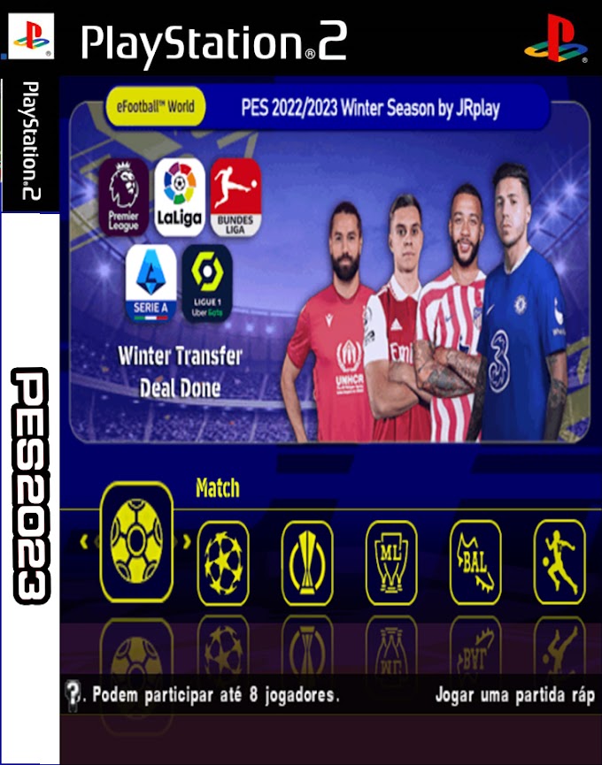 PES 2023 - FEVEREIRO - JRPLAY - PS2