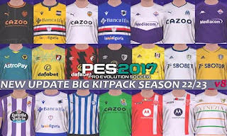 PES 2017 Kits Season 2022-23 Update v8 AIO