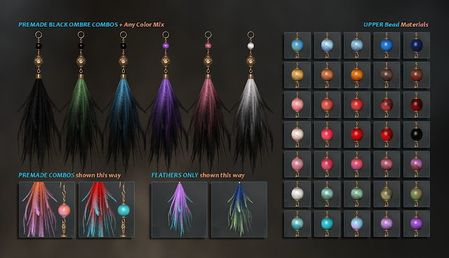 Elevate Your 3D Artistry with the FK Feathery Bits Jewelry Set for Genesis 9, 8, and 8.1 Females