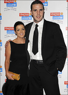 John O'Shea with Wife