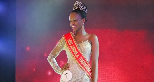 Miss Angola Universe 2014 winner Zuleica Wilson