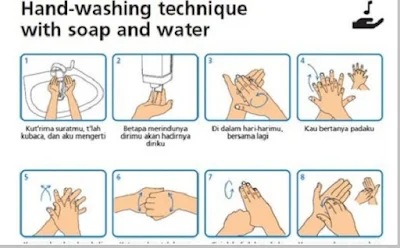 Tips mencuci tangan untuk mencegah penyebaran virus corona (covid-19)