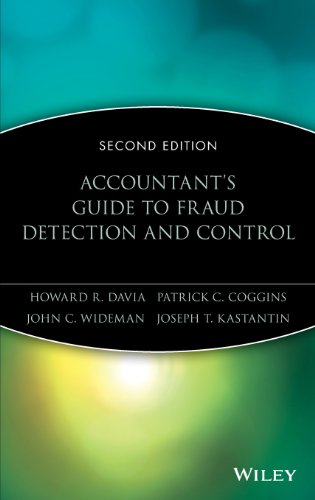 Accountant's Guide to Fraud Detection and Control by Howard R. Davia and Patrick C. Coggins