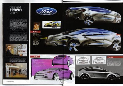 Auto Zeitung Design-Trophy 2009/ Ford finalists