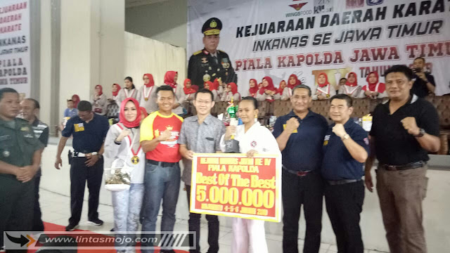 Kejuaraan Daerah Karate INKANAS se-Jawa Timur Piala Kapolda Jawa Timur ke-IV Tahun 2019