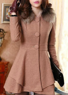 2014, Autumn, Cape coat gloves, Dark Grey, Eco Friendly, fashion clothe, for Women, jacket, ladies clothes, Overcoat, Purple, Sweater, Topcoat, white plush skirt sweep Petal edges, Winter, Wool, 