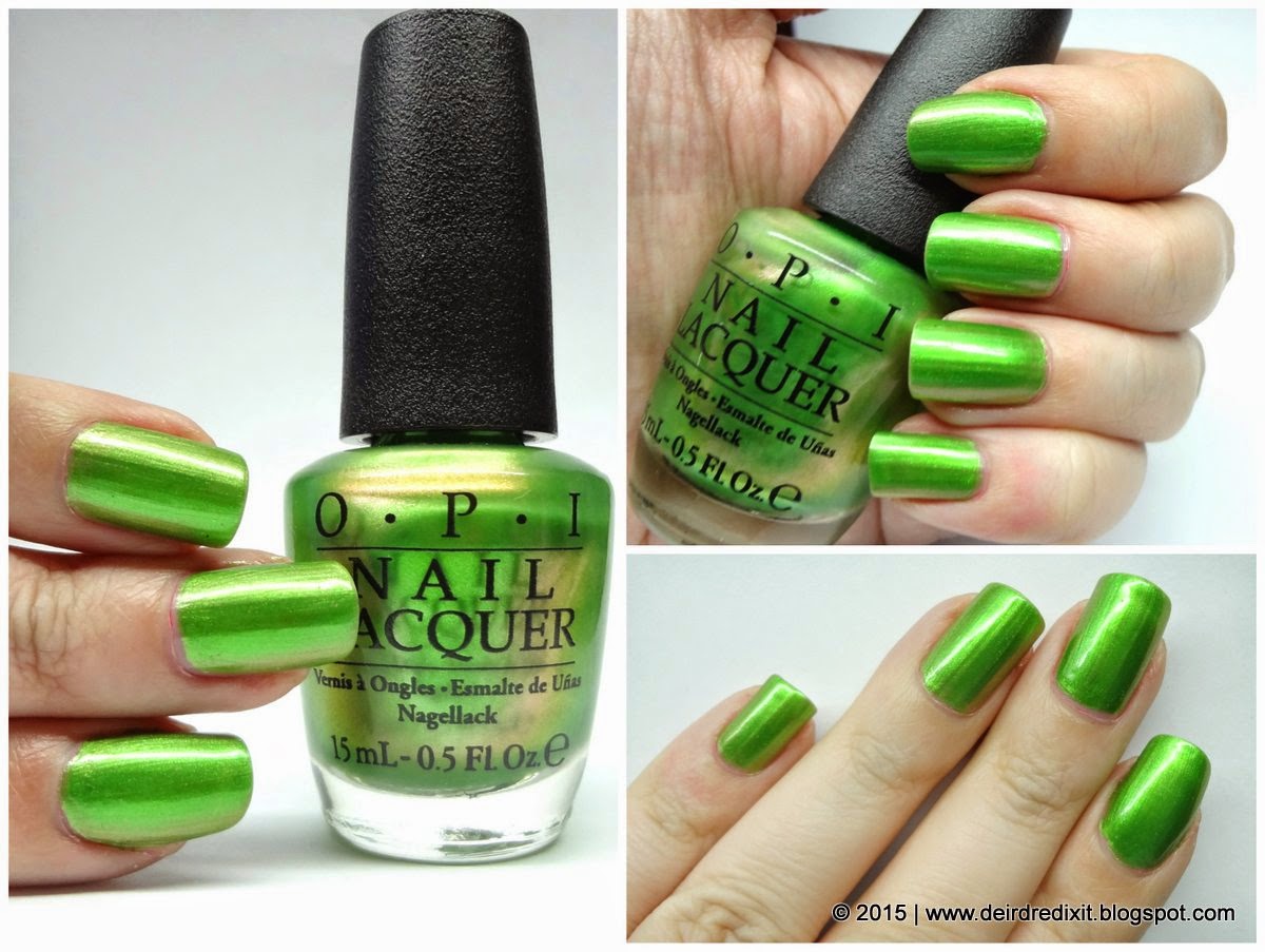 Opi Hawaii Collection swatch My Gecko Does Tricks