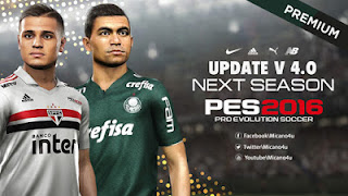 PES 2016 Next Season Patch 2019 + Update 4.0 Season 2018/2019