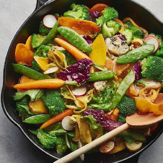 Vertical Veggie Stir-Fry Recipe