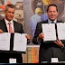 Eruviel Ávila y Mario Anguiano signan convenios de colaboración para la mejora de trámites y servicios