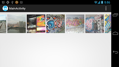Android Gallery widget