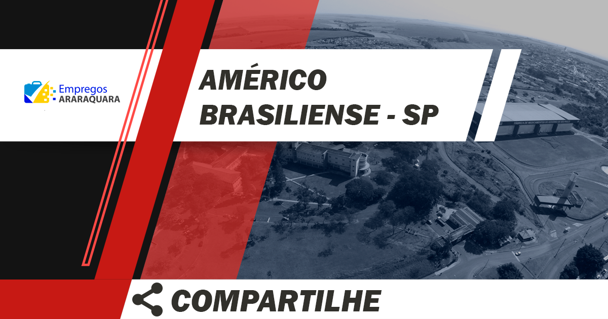 Motorista / Américo Brasiliense / Cód.5652