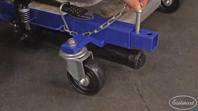 Move Your Car Around For Make Extra Space In Your Garage With Hydraulic Vehicle Automotive Moving Jack Dolly