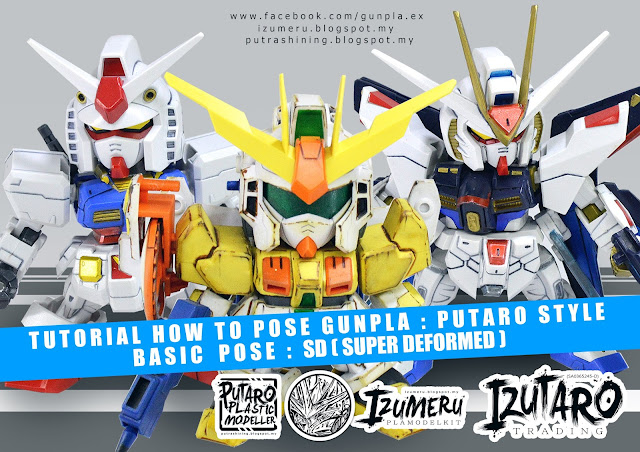 Tutorial: How to Pose Gunpla Putaro's Style [Super Deformed] SD PART 03