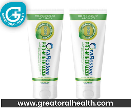 Fluoride Free Toothpaste with Nano Hydroxyapatite for Enamel Support - GREAT ORAL HEALTH