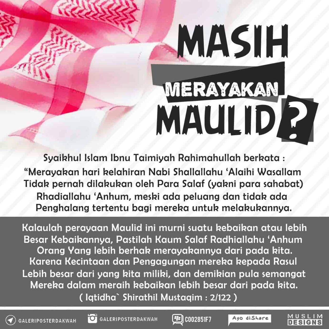 Tanya Jawab Tentang Maulid Nabi (Maulidan)