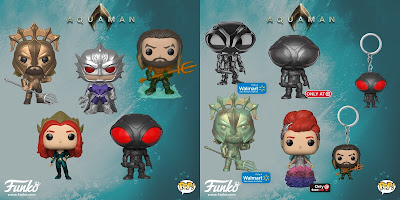 Aquaman Movie Pop! Series Vinyl Figures by Funko x DC Comics