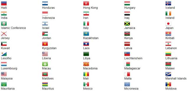 200+ Bendera Negara di Dunia (ASEAN, Eropa, Afrika, LENGKAP