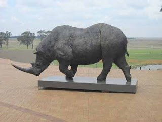 Rhino Sculpture.