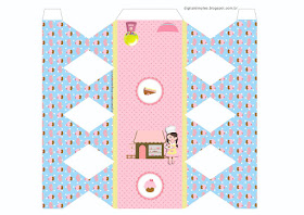 Bakery for Girls: Free Printable Boxes.