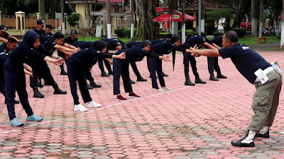 Giat Rutin Kesamaptaan Satuan Polisi Pamong Praja 