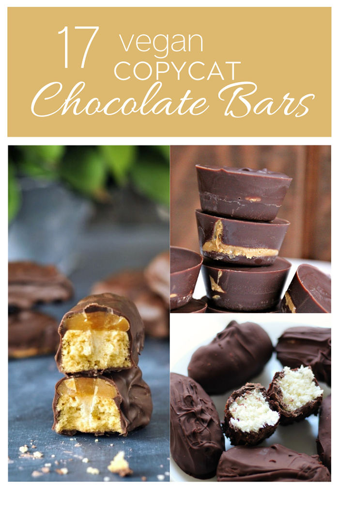 17 Delicious Homemade Vegan Copycat Chocolate Bars