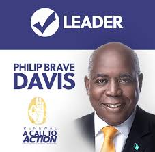 PLP Leader - Philip Brave Davis