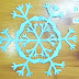 DIY snowflake - how to make a Scissors cut paper snowflake