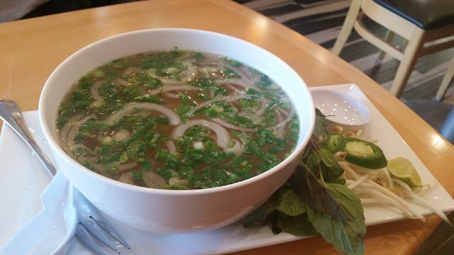 Chicken PHO at signature dessert