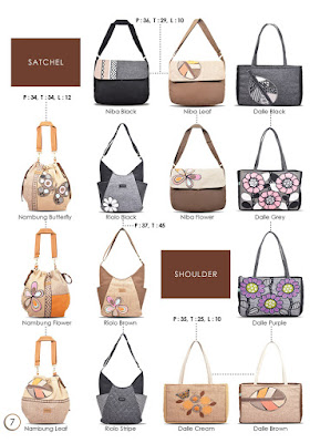 tas wanita cantik, satchel bag, shoulder bag lucu