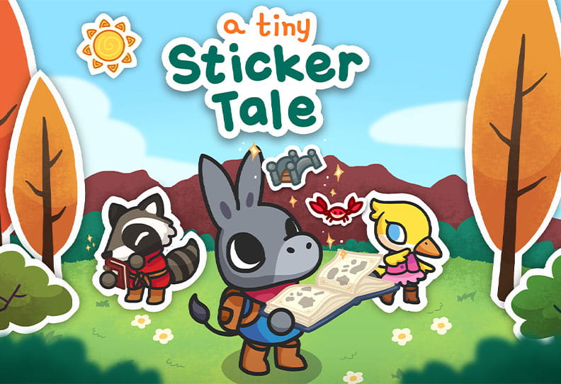 A Tiny Sticker Tale - รับบทลาน้อยออกตามหาและสะสมสติกเกอร์ เพื่อตามรอยเส้นทางการผจญภัยของพ่อ