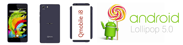 Qmobile i8 Lollipop 5.0