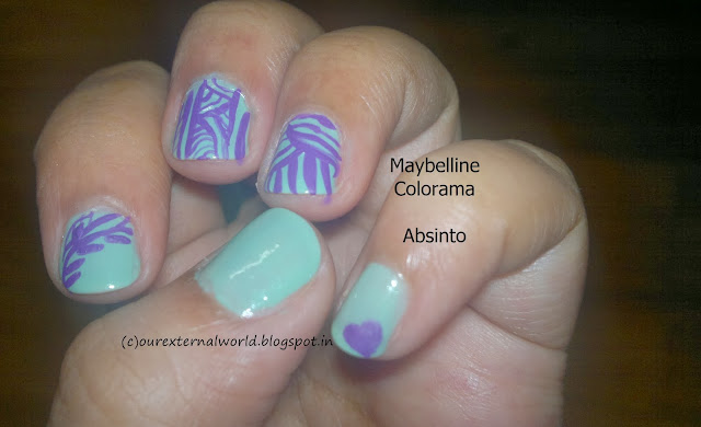 Maybelline Coloroma Absinto - Mint For Your Nails! Review and Swatches