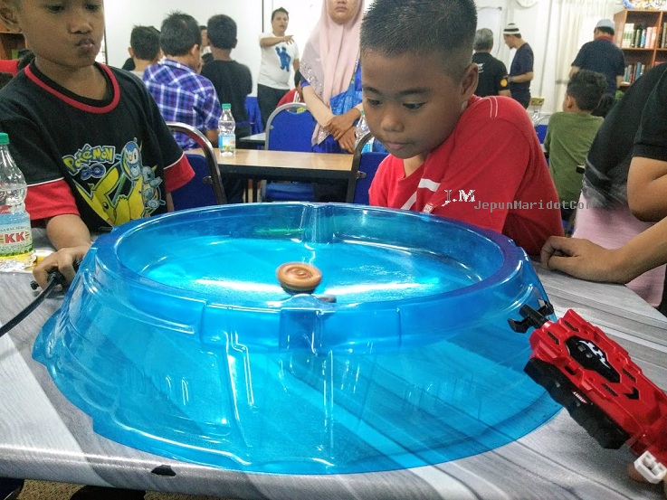 1st masuk pertandingan Beyblade