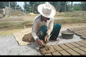 Cuaca Buruk dan Kemarau, Warga Pantura  Subang Alih Profesi Jadi Pembuat Batu Bata