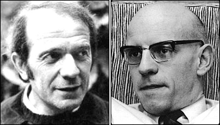 Resultado de imagen de gilles deleuze y michel foucault