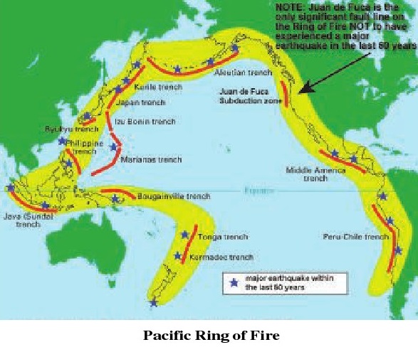 Pacific Ring of Fire – Sea floor geology – Te Ara Encyclopedia of New  Zealand