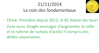 bourse news actualités 21/11/2014