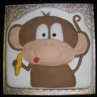 Girl Monkey Birthday Party on Monkey Cakes Monkey Cake Monkey Birthday Cake Monkey Birthday Cakes