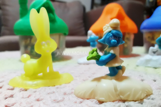 McDo, Smurfs, Happy Meal toys