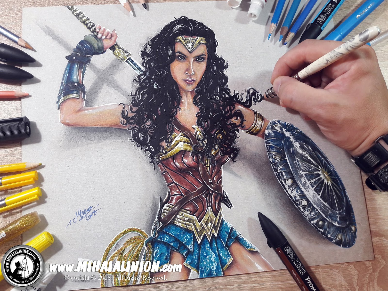 Drawing Wonder Woman, Drawing Gal Gadot, Drawing Diana Prince, Wonder Woman, Wonder Woman Series, Justice League, Wonder Woman The Movie, DC Wonder Woman, Gal Gadot Movie, Wonder Woman ComicBook, How to draw Wonder Woman, Wonder Woman pencil drawing, William Moulton Marston, Harry G. Peter, Supervillain, DC Heroes, Amazonian, Olympian, Steve Trevor, Themyscira, MAI Comics, Mihai Alin Ion, art by mihai alin ion, Drawing Marvel, Drawing DC, Marvel versus DC, Marvel Comics, DC Comics, Gerry Conway, how to draw, artselfie, drawing ideas, free drawing lessons, drawing tutorial, art, dessin, disegno, dibujo, drawing Marvel heroes, drawing DC heroes, drawing, illustration, painting, design, realistic 3d art, coloured pencils, www.mihaialinion.com, 2018, pencil drawing, tempera, acrilics paint, marker, gouache painting, mixed media, comics, comic book, caricature, portrait, cum sa desenezi, caricaturi mihai alin ion, caricaturi si portrete  la comanda, eveniment caricaturi, caricaturi la nunta, caricaturi la botez, caricaturi la majorat, desene pe pereti, desene pentru copii, ilustratie carte, benzi desenate, caricaturi, portrete, comanda caricaturi