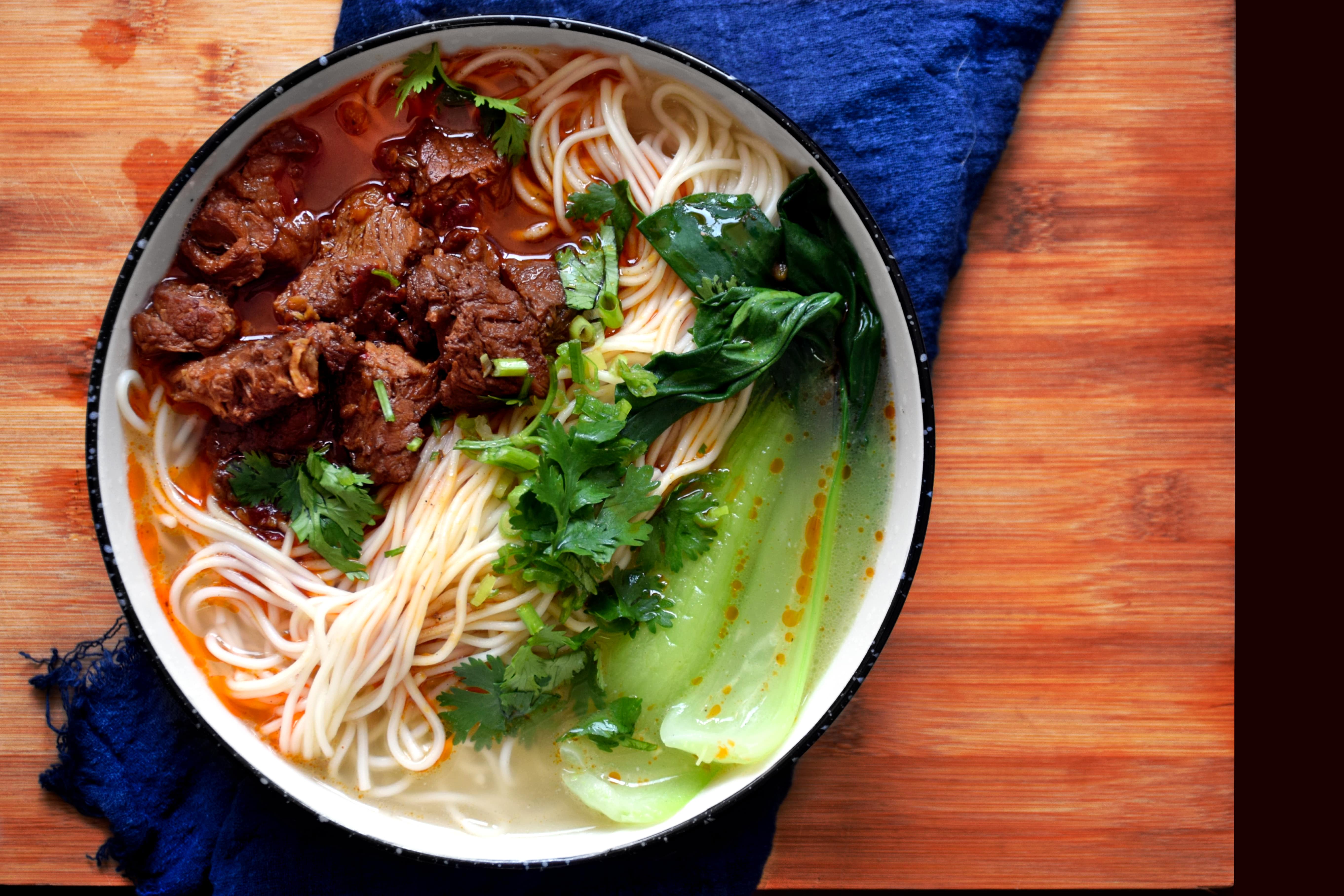 Red Braised Beef Noodles