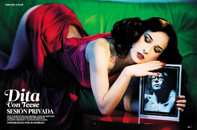 Dita Von Teese Hot Photoshoot Pictures from DT Magazine