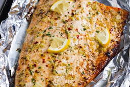 Garlic Butter Salmon in Foil