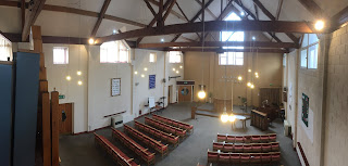 Bethel Church Bolton - Panoramic view of the main hall
