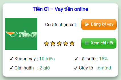 Gói Vay Tiền Ơi