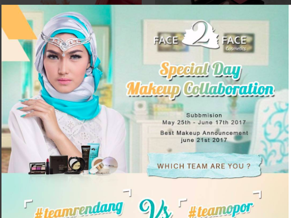 Fresh Makeup Look For Daily by Face2Face Cosmetic
