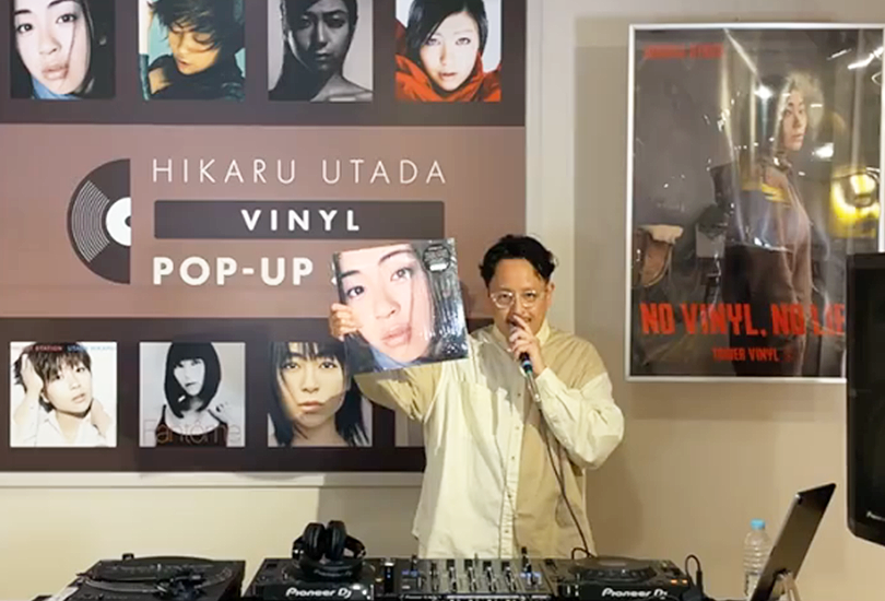 DJs spin some Hikaru Utada sets at their Tower Records pop-up shop | Random J Pop